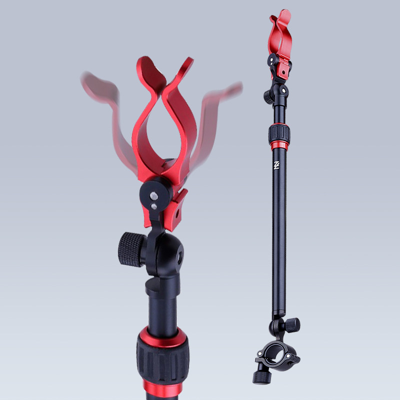 Zhifei Great Things Pole Bracket Lock Bar Instrumental Fishing Rod Anti-Drag Rod Rear Hanging Anti-Drop Bracket Big Things Gun Table Rear Hanging Antenna