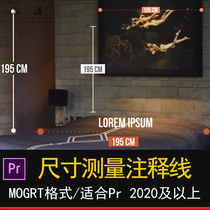 PR Pre-Pre Measurement Line Length Height CMV DimensionsLine Line TitlesAnimation PR Basic Graphical Templates