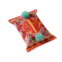 Aishile Qi Le Long Long tissue box cover living room decorative tissue cover fabric universal velvet tissue cover