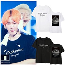 EXO perimeter five-tour concert official Tongan should clothes short sleeves T-shirt Korean version easy for male and female students Summer