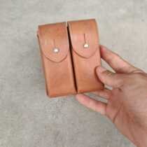 1982 inventory double warehouse cowhide box first layer genuine cowhide size 10cm high 8 5cm thick 3cm leather bag