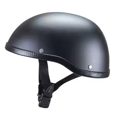 Battery electric car helmet retro locomotive helmet semi-helmet men's and women's scoop helmet summer light Harley locomotive retro personality