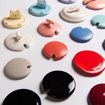 Burst Ceramic Cup Lid Mark Cup Lid Cup Lid General Office Meeting Room Home Water Cup Tea Cup Lid Bag