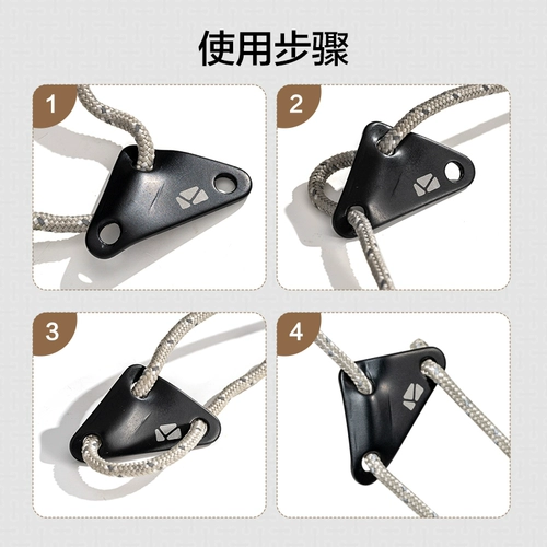 Металлические ветрозащитные дорожные накладки на углы, палатка для кемпинга, алюминиевый сплав, фиксаторы в комплекте