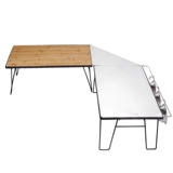 Corman T-230 Outdoor Opening Folding Folding Folding Folding Folding Table BC Table Black Capital Table
