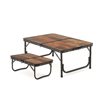 Norwegian NATURHIKE DEER WILD ALUMINUM ALLOY FOLDING TABLE OUTDOOR CAMPING PICNIC PORTABLE FOLIO SMALL TABLE