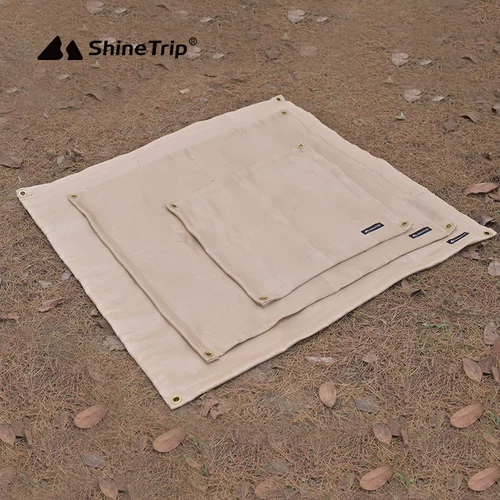 Shanqu Outdoor Camping Burning Fire Platform Ground Pad Feast Feast Fire и температура огня