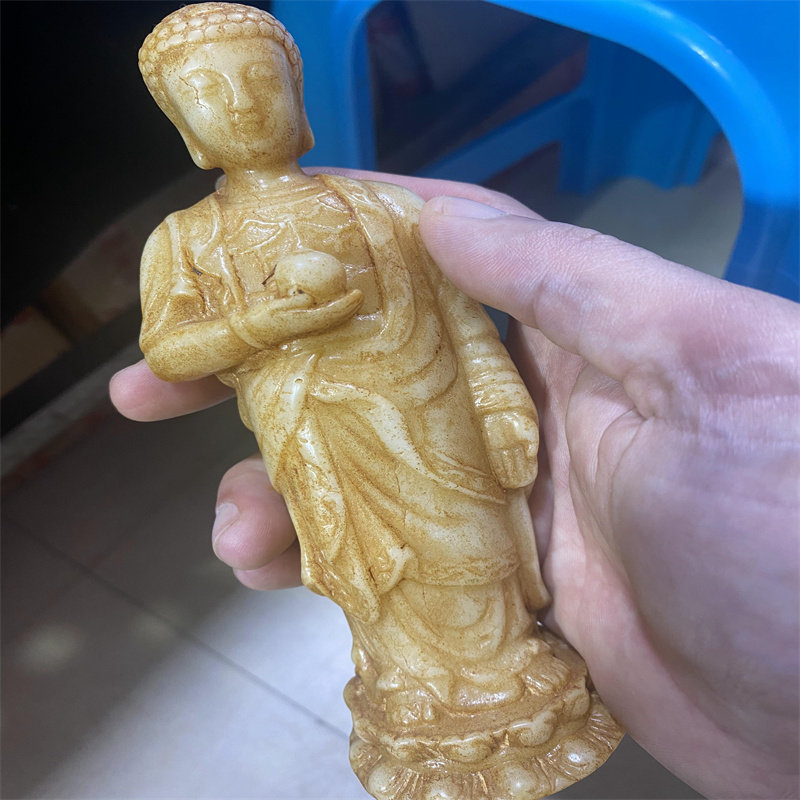 Imitation North Wei Fizu and Tian Yuanyin Buddhist statues Stone like characters swaying pieces to take a variety of Buddhist statues lotus-like bodhisattva