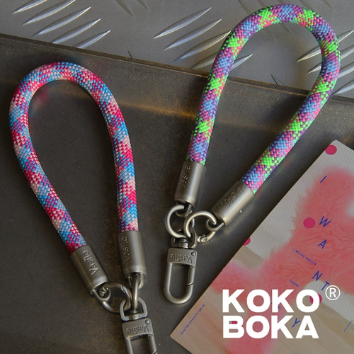 Оригинальный дорожный элитный короткий мобильный телефон, плетеный высокопрочный ремешок, съемный трос, прокладка, чайник, подвеска, камера, европейский стиль, защита при падении