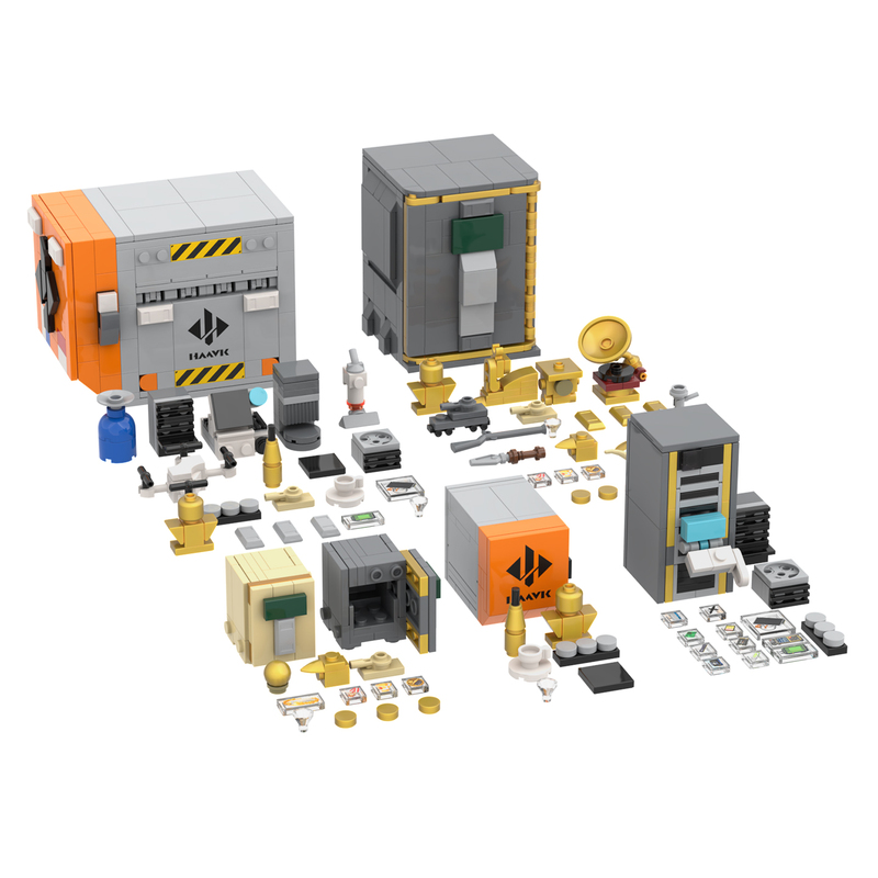 Compatible with Lego Delta Game Series Delta Force Supply Pack Moc Building Blocks Small Particle Assembly Toys Compatible with Lego Delta Game Series Delta Force Supply Pack Moc Building Blocks Small Particle Assembly Toys
