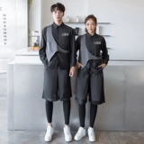 Три -летний магазин три цвета, одежда парикмахерская рабочая одежда одежда для прически стилиста модный рабочий костюм