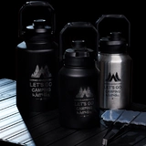 Ведро для льда, термос, вместительные и большые кубики льда, тактический чайник с держателем для бутылки для кемпинга