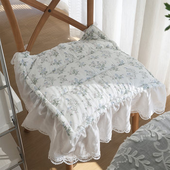 Thin chair cushion office cushion four seasons fabric dining chair cushion
