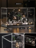 Kawasaki, мотоцикл, модель автомобиля, реалистичная металлическая фигурка, подарок на день рождения
