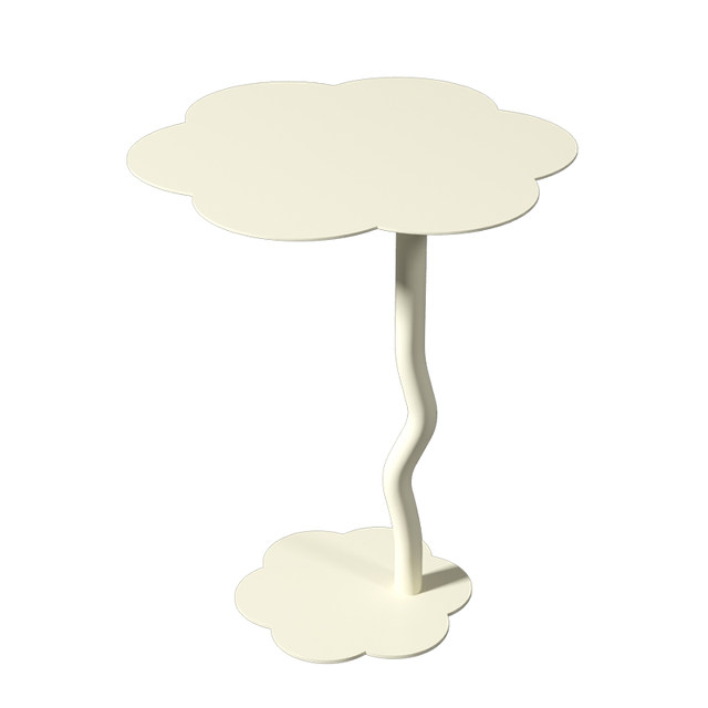 Cloud side table movable ຫ້ອງຮັບແຂກອິນເຕີເນັດສະເຫຼີມສະຫຼອງສີຄີມແບບສ້າງສັນ mini sofa side ຕາຕະລາງຂະຫນາດນ້ອຍຕາຕະລາງກາເຟຕາຕະລາງຂະຫນາດນ້ອຍ