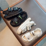 Сандалии для мальчиков, летняя сумка для обуви, детская спортивная пляжная обувь для отдыха, 2023, в корейском стиле, мягкая подошва