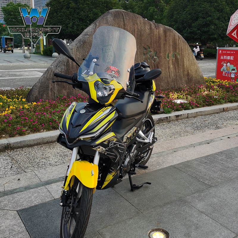 Crewerewolf suitable for times Lieny RFS150i windshield windshield front wind damper Beam Locomotive Retrofit