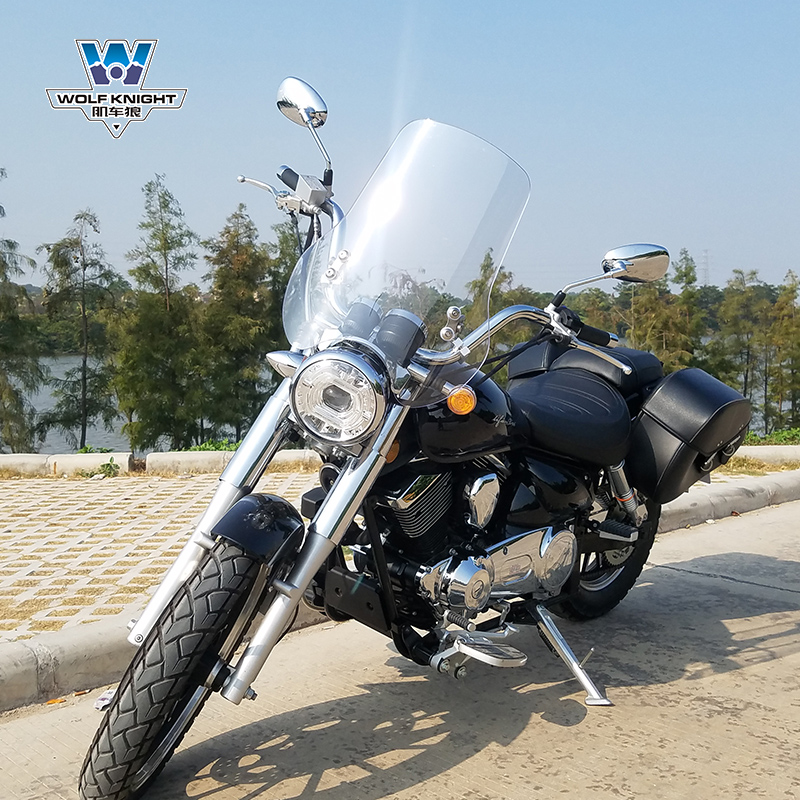 Muscle car wolf is suitable for Lifan V16 windshield motorcycle windshield front fender Fat Boy Dadi Eagle King 350 modification