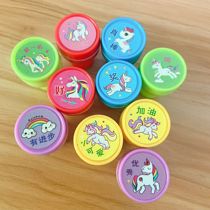 Cartoon Cartoon Ottman Seal Small Red Flowers Commentary Rewards Cartoon Seal Student Kindergarten Teacher Prize