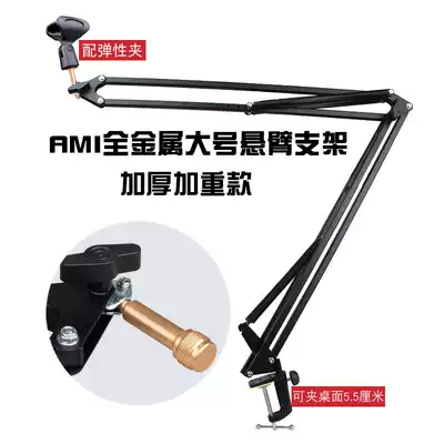 Cantilever bracket live broadcast equipment anchor live K song recording microphone desktop universal lifting multi-function