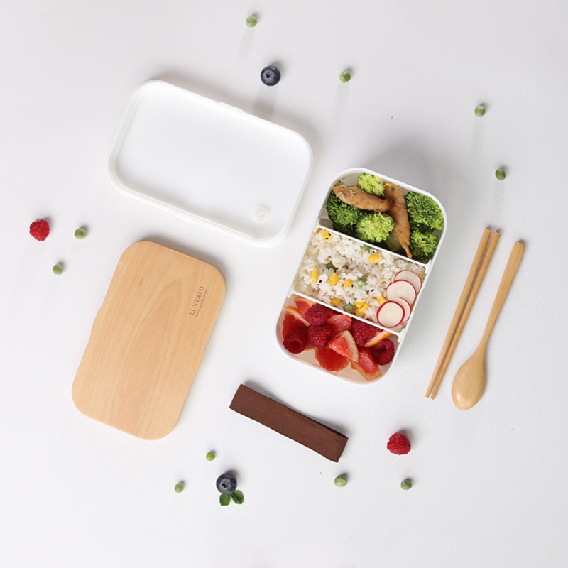 Luntayo Date Lunch Box Office Worker Can Microwave Oven Heating Large Capacity Lunch Box Girls Special Portable
