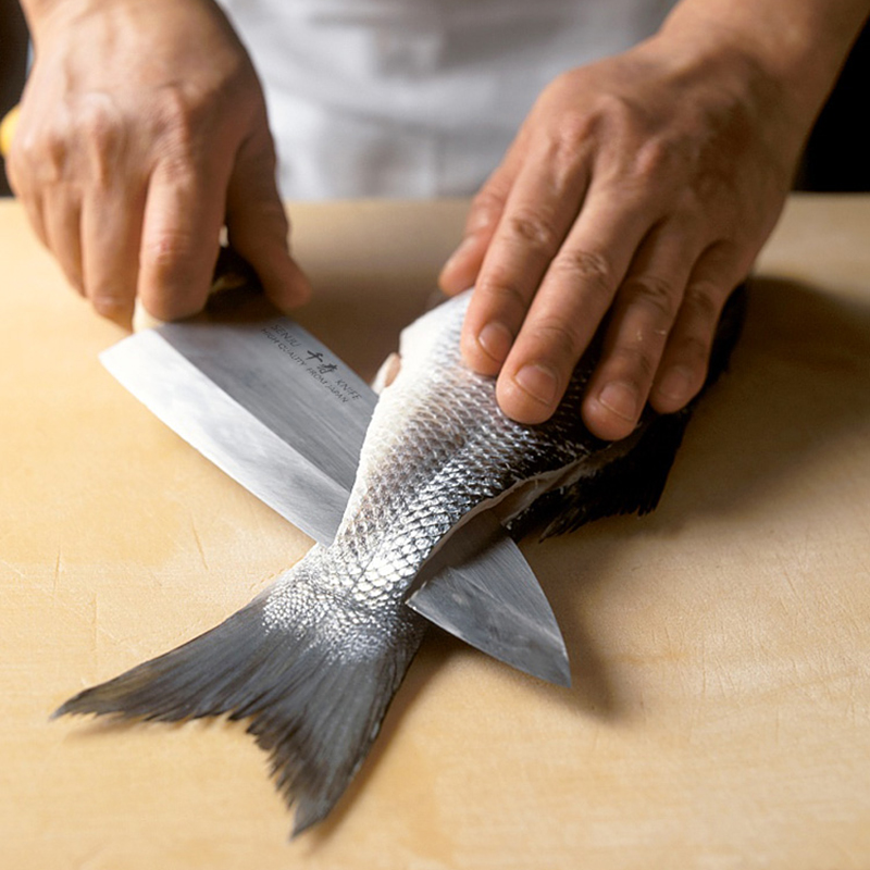 one thousand Shouzh Style Fish Head Knife Japan Sashimi Knife Professional Killing Fish Knife Caesarean With Blade Knife Fish Raw Special Knife Cuisine Knife
