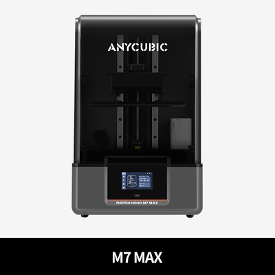 Вертикальный размер Cube M7 Max светоотверждаемый 3D стереопринтер домашний настольный 3D модель светочувствительная смола