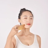 Натуральный квадратный универсальный комплект для лица