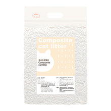 宠师傅天然矿土+2mm豆腐混合型猫砂6L