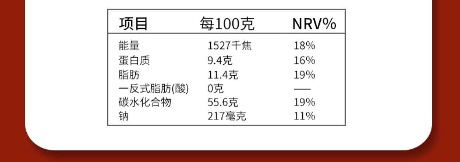 乐锦记手撕面包整箱750g