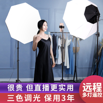 Octagonal live fill light photography led portrait indoor constant light studio soft light box video photo film and television lighting