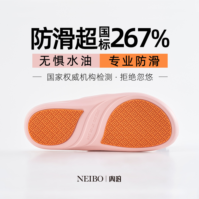 Indoor Non-Slip Slippers for Men, Ultra-Comfortable for Home Use, Natural Rubber Soft Sole for Bathroom, Silent for Summer Indoor Non-Slip Slippers for Men, Ultra-Comfortable for Home Use, Natural Rubber Soft Sole for Bathroom, Silent for Summer