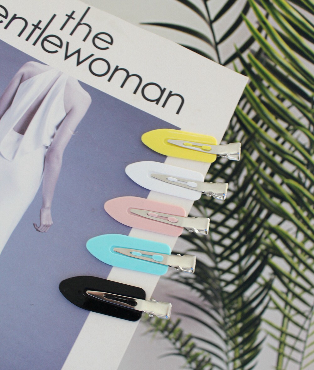 Japanese Scratchless Hair Clip South Korea Ins Nets Red Lipped Sea Side Clips B Clip Duckbill Clip Hairpin Clip