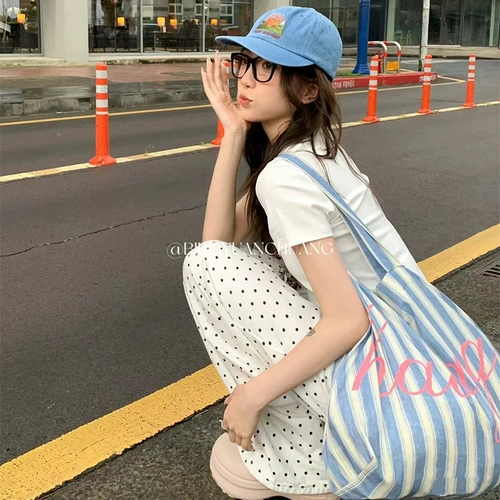 Оригинальный ретро универсальный вместительный и большой шоппер для отдыха, портативная сумка через плечо, делается под заказ