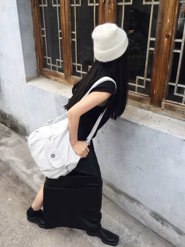 Вместительный и большой рюкзак, универсальная сумка на одно плечо, из натуральной кожи