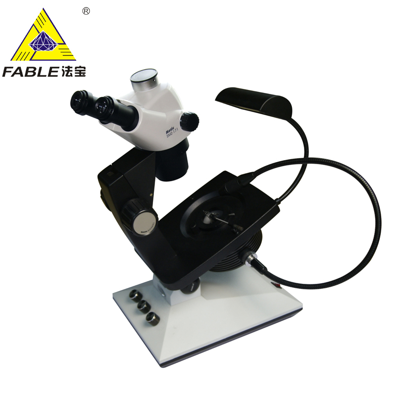 FABALE magic weapon jewelry microscope research gemstone microscope R6S-171T diamond jewelry red sapphire emerald identification instrument