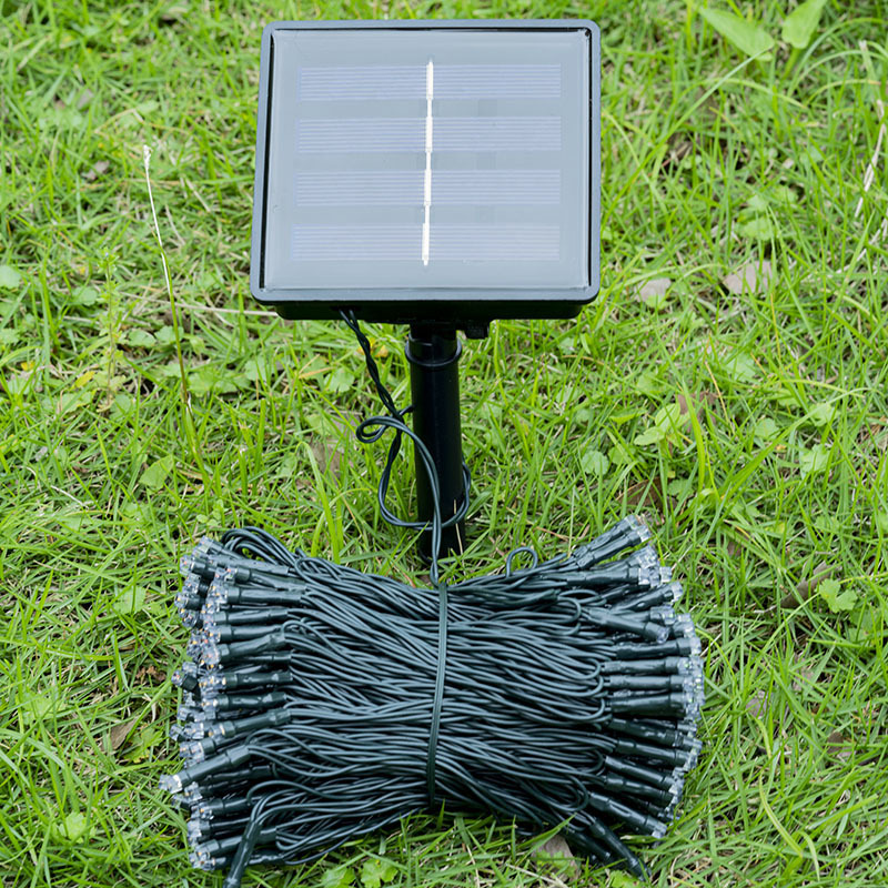 Solar-Powered Multicolored Flashing String Lights, Starry Sky Outdoor Waterproof Twinkling Decorative Atmosphere Lights for the Courtyard Solar-Powered Multicolored Flashing String Lights, Starry Sky Outdoor Waterproof Twinkling Decorative Atmosphere Lights for the Courtyard