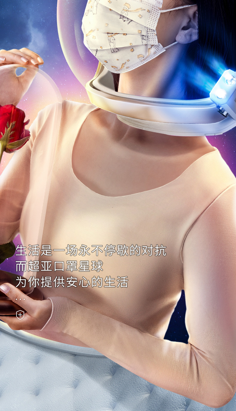 药监备案 超亚 小王子联名款 一次性医用外科口罩 50只 图2