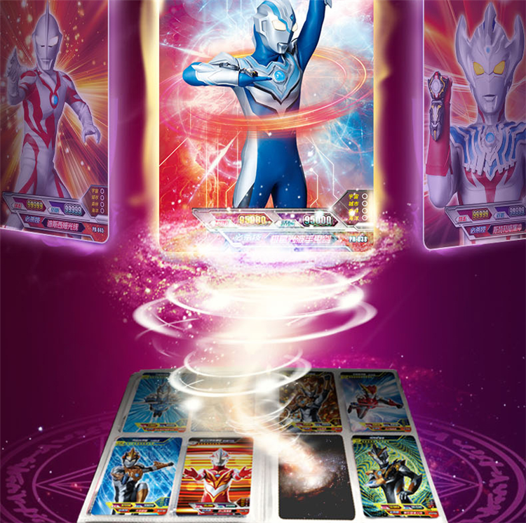 Ultraman игруша 正版奥特曼卡片收藏册收集册收纳本奥特卡牌卡包小号卡册相簿小本 Card Tour