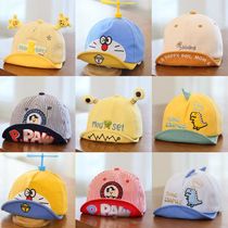 3-pack infant hats spring and autumn peaked caps 3-12 month old boy hats 1-2 year old female baby baseball caps berets