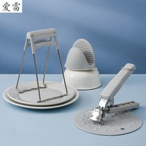 Stainless steel anti-scalding clip bowl picker kitchen hot-proof clip dish clip clip end bowl holder