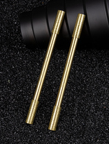 Turn the authors original animation Monkey King pure copper all metal Ruyi gold hoop stick gel pen heavy hand feeling fight victory Buddha high grade signature pen student black writing creative pen free laser customization