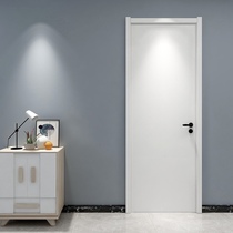 Thai oak pure wood solid wood door log door bedroom door door baking door household light luxury wind