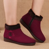 Слипоны, обувь, зимние утепленные туфли для матери