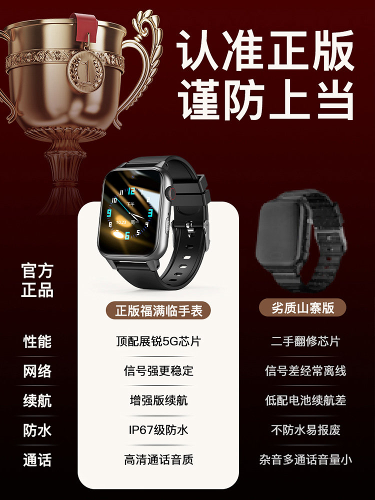 5g Elderly Positioning Phone Watch, Anti-Lost Gps Tracking Device for Seniors with Dementia, Anti-Lost Tracker Bracelet