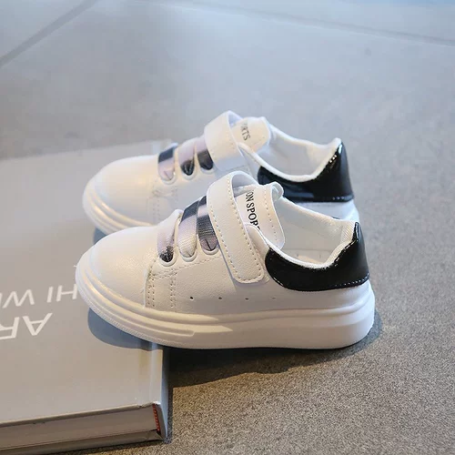 Весенняя белая обувь, модные кроссовки, детская спортивная обувь, коллекция 2021, тренд сезона