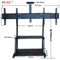 48-65 дюймов сгущенной нагрузки левой и правой двойной экрана