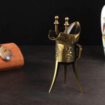 Antique stainless Jue cup Father Xinjue ancient wine glass Wedding props Arts and crafts Home furnishings Wine bottle props Wine bottle props Wine bottle props Wine bottle props Wine bottle props Wine bottle props Wine bottle props Wine bottle props Wine bottle props