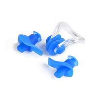 Swimmin ear plus nose clip set orane ear for men durabl