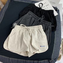 Sports Fitness Shorts Women Summer Outwear High Waist Loose Sweetness 30% Hot Pants Casual 50% Pants Chains